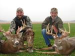 Chris & Dolor with two great archery bucks