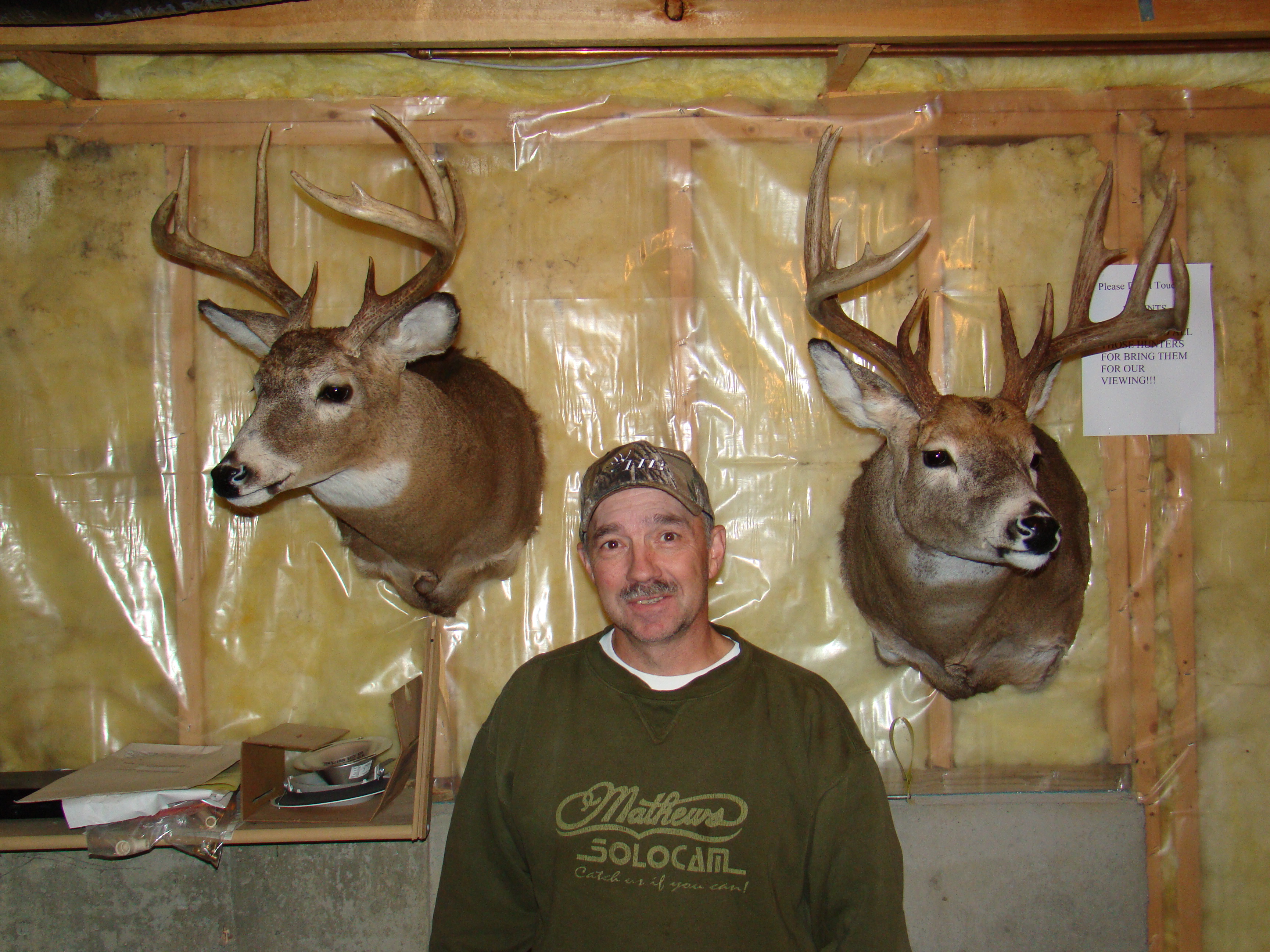 Ron At hunters Night In Vermont