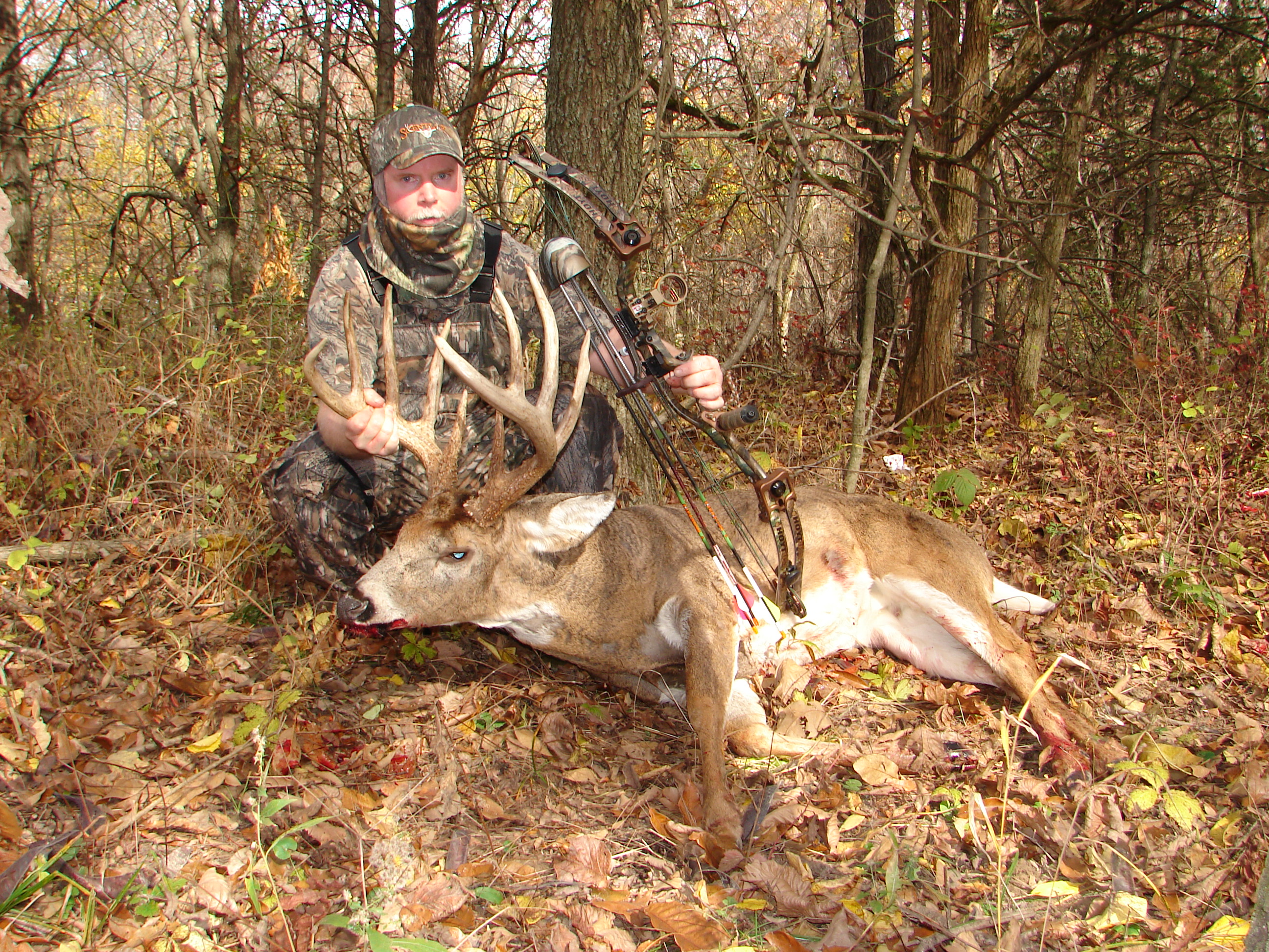 HUNTER SCORE ON HIS 3RD P&Y FROM SAME STAND