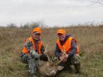 HUNTING PARTNERS SHARE IN RARE & PRICELESS MOMENT!