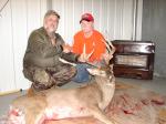 Mike & Gary with Mike big buck.